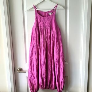 100% LINEN SARAH PACINI DRESS